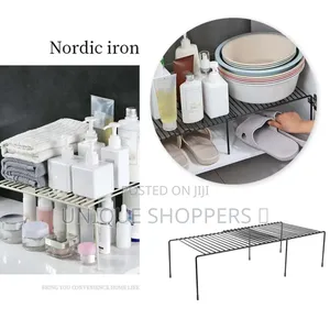 Adjustable Kitchen Shelf
Colours: Black