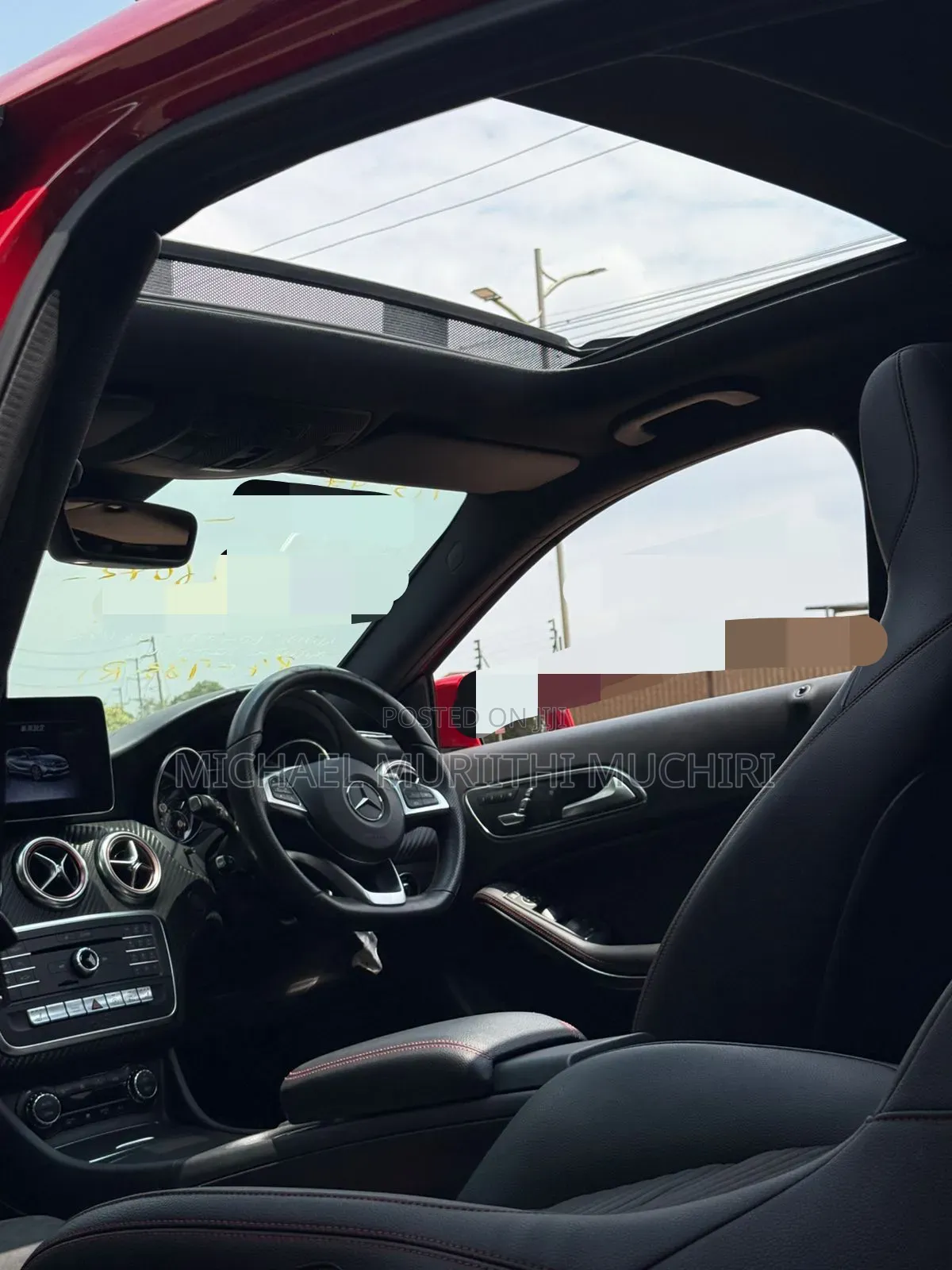 Mercedes-Benz A-Class 2018 Red