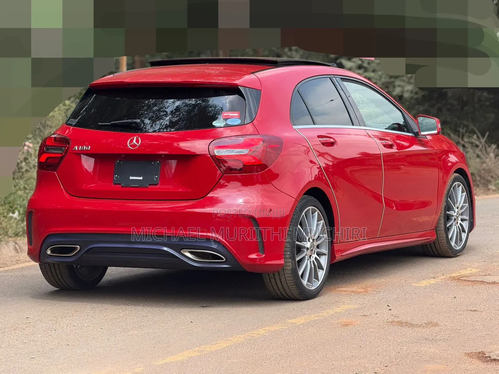 Mercedes-Benz A-Class 2018 Red