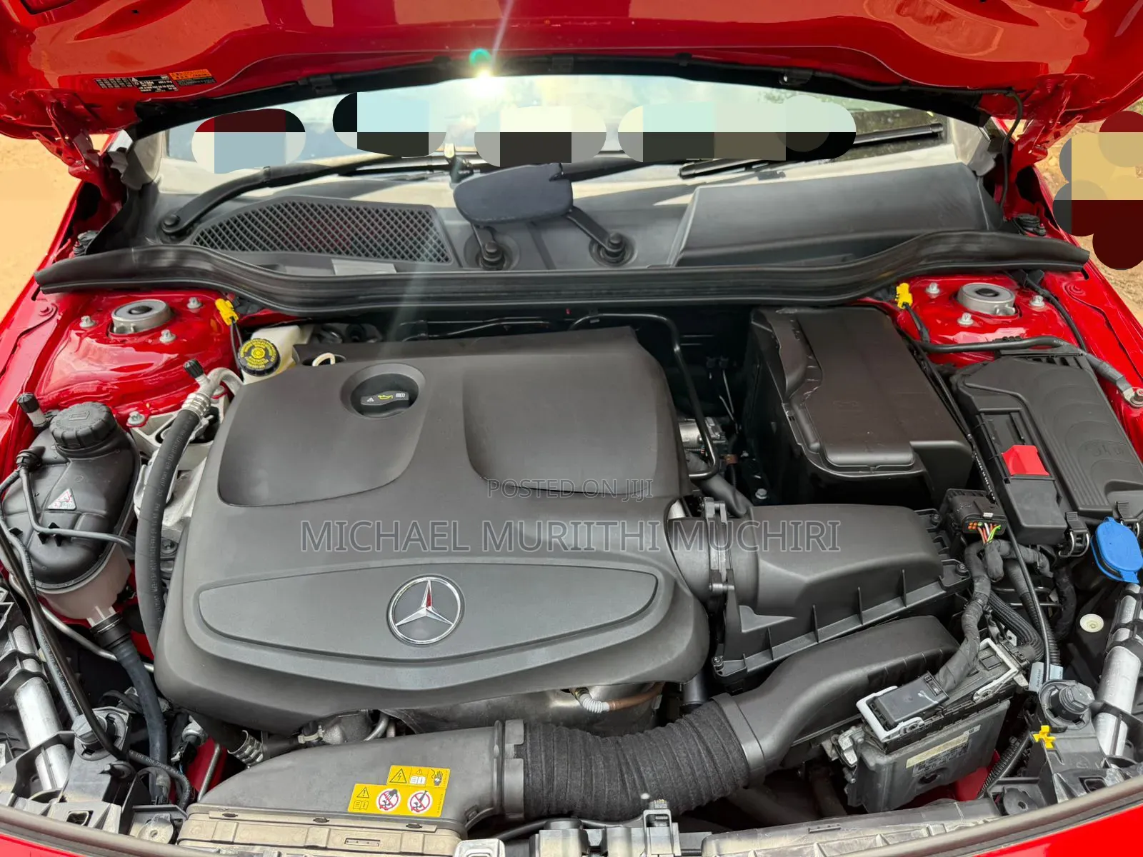 Mercedes-Benz A-Class 2018 Red