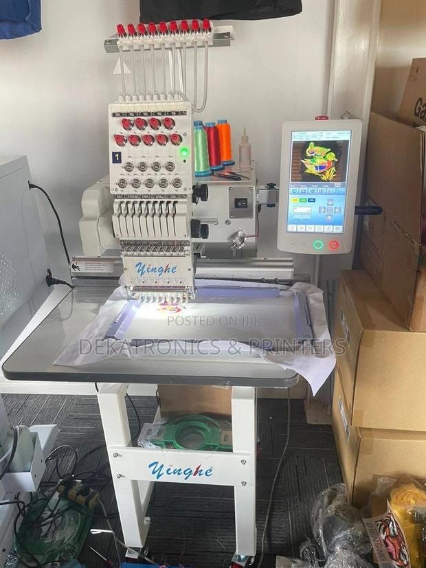 High Speed 1 Head 9 Needles Embroidery Machine - thumbnail 3