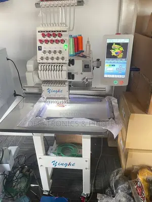 High Speed 1 Head 9 Needles Embroidery Machine