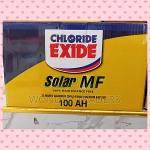 *Chloride 100ah Solar Battery