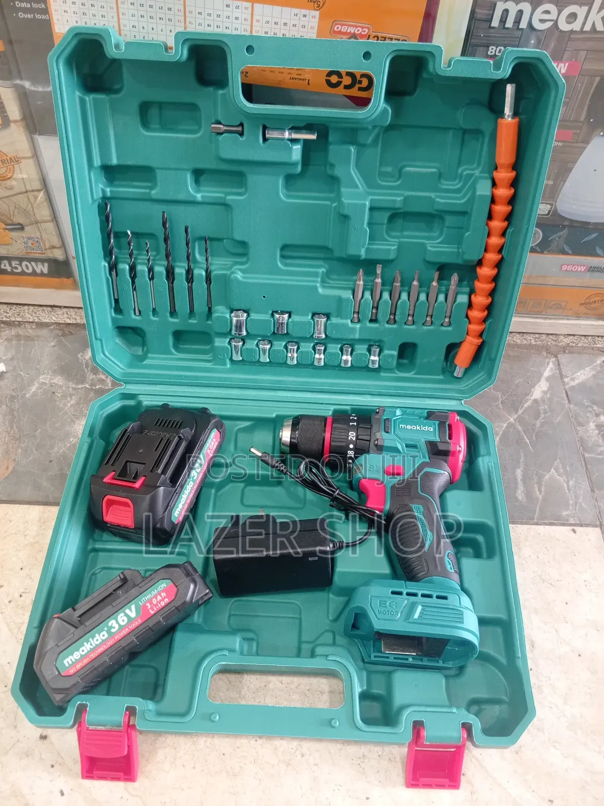 36v Brushless Cordless Drill