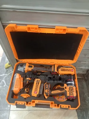Ingco Cordless Combo, Grinder+Drill