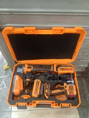 Ingco Cordless Combo, Grinder+Drill
