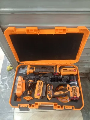 Ingco Cordless Combo, Grinder+Drill