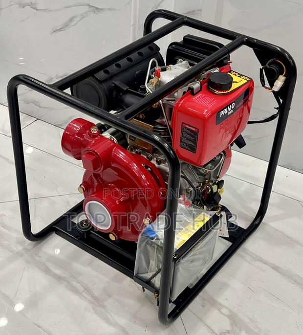 Primo Italy Keystart High Pressure Diesel Water Pump 16hp 3"