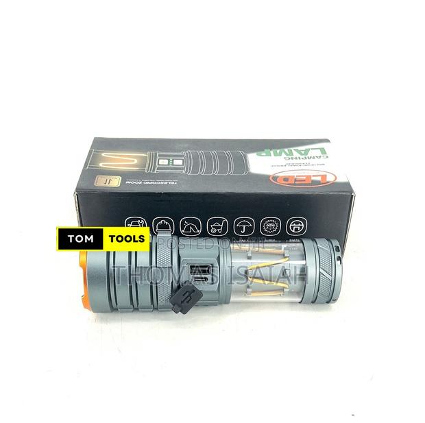 Super Bright Led Torch With Camping Light and Tripod Screw - main view