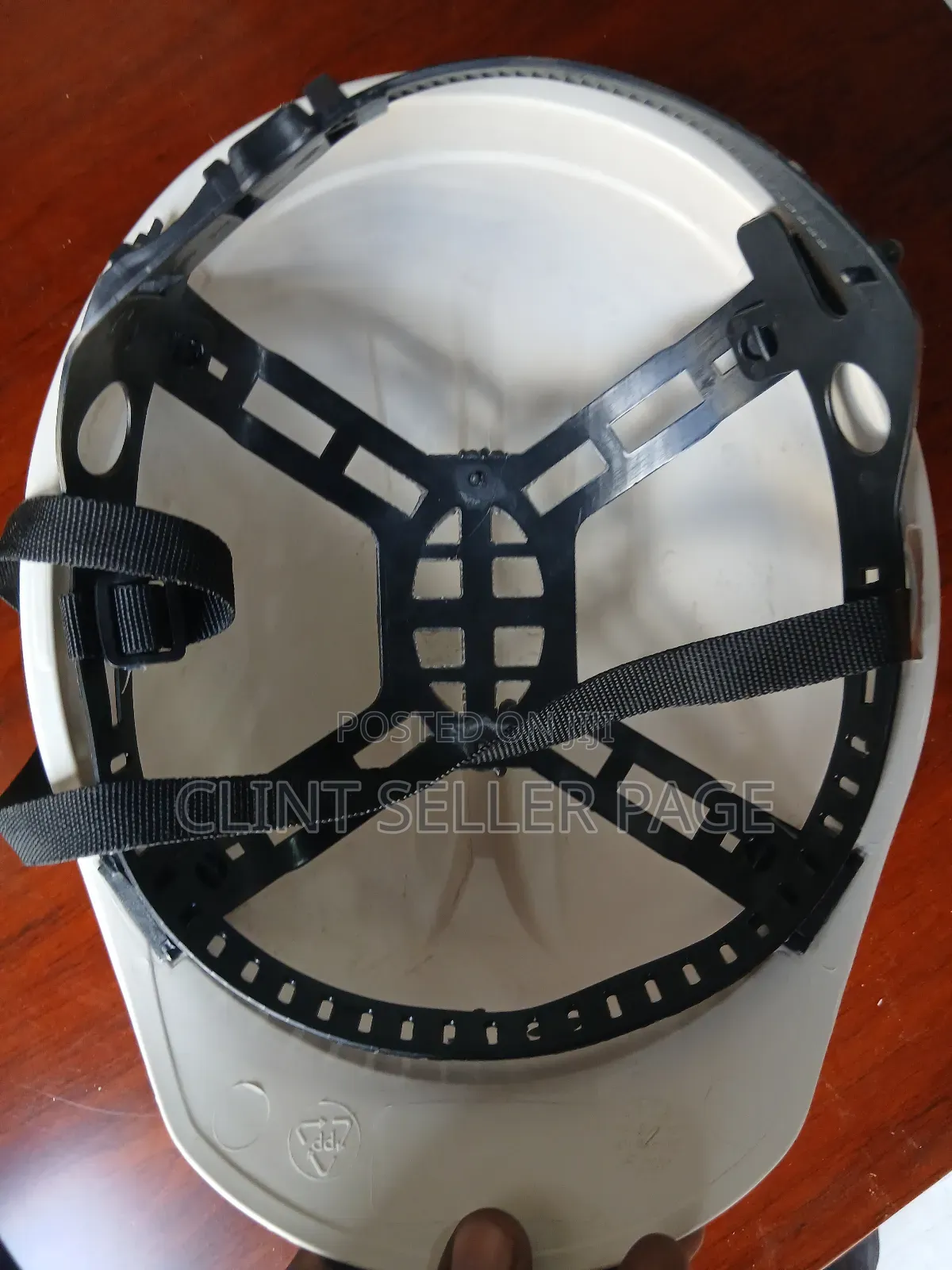 Affordable White Safety Helmet