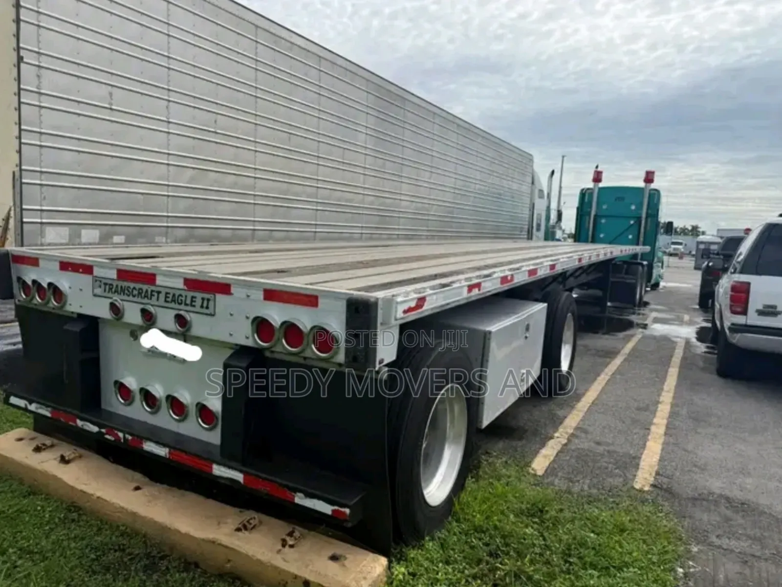 Boxbody,Container, Flatbed,Highsided Trailers Available for Logistics
