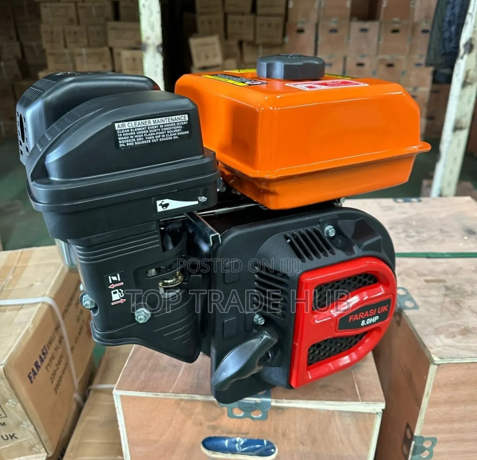 Farasi Uk Gx240 8hp Agricultural Engine 4 Stroke