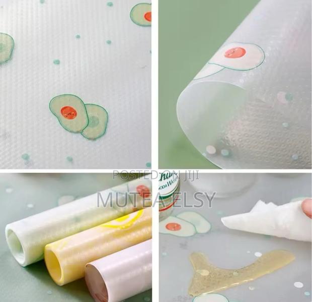 White, Yellow and Red Drawer Mat Shelf Liners - thumbnail 3