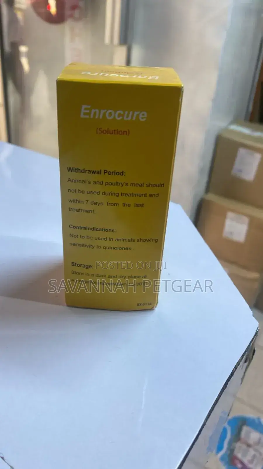 Enrocure Solution, Enrofloxacin (Active Ingredient) -100ml