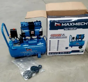 Maxmech Oil Less Silent Electric Air Compressor 25l 1.1kw