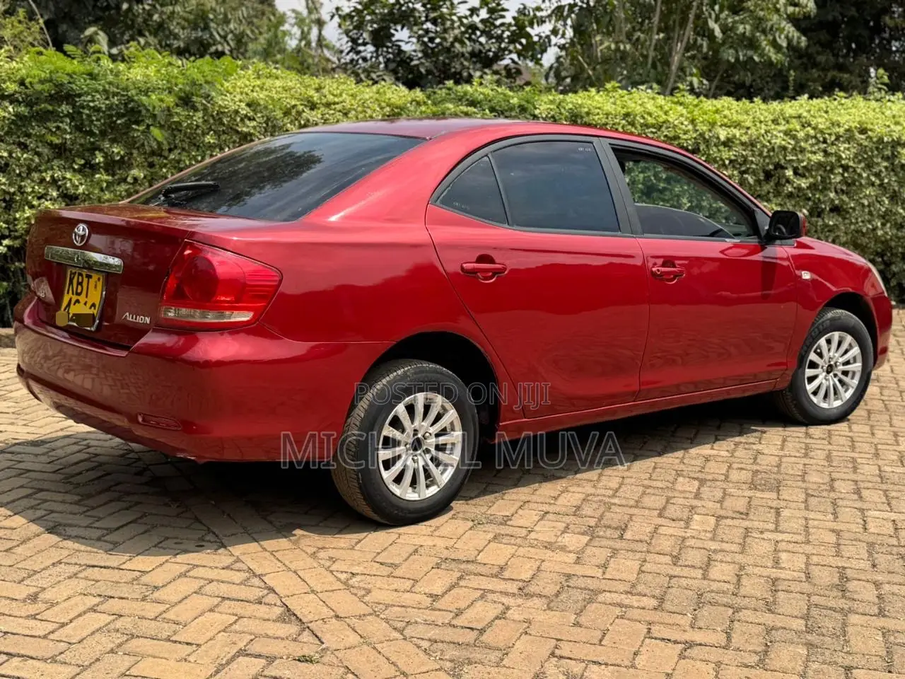 Toyota Allion 2005 Burgundy