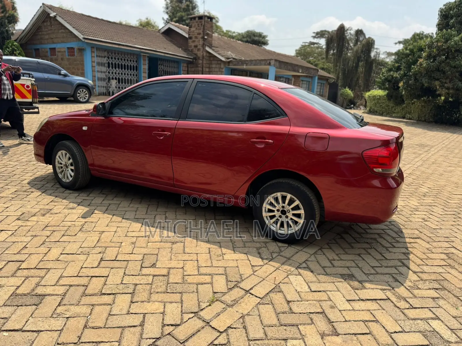 Toyota Allion 2005 Burgundy