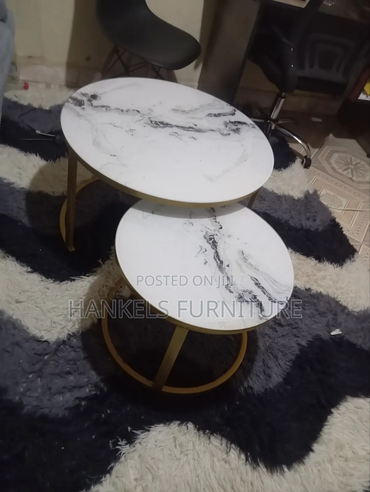 Round Nesting Stools Round Coffee Table
