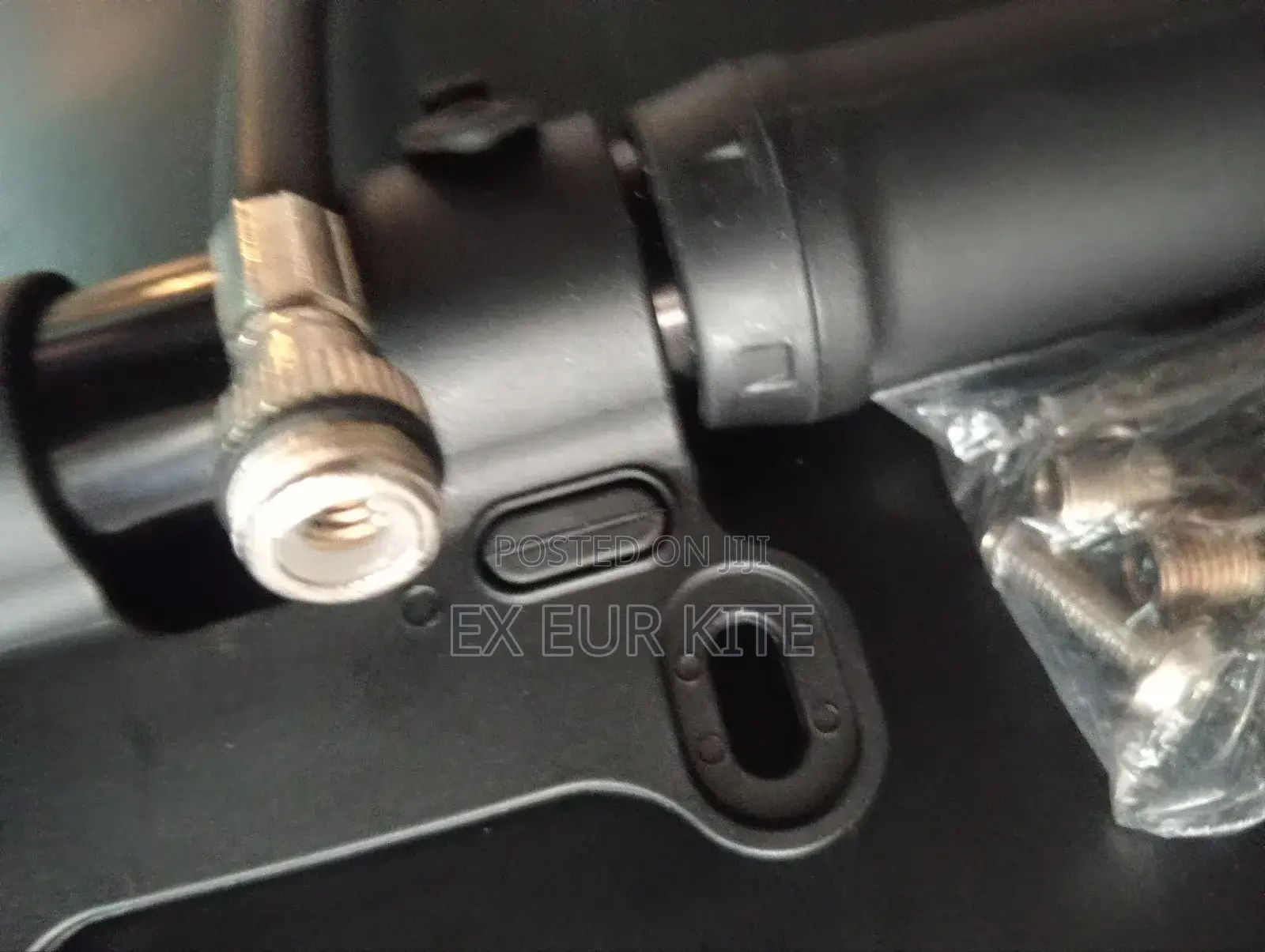Mini Pump Aluminium, Universal Nozzle