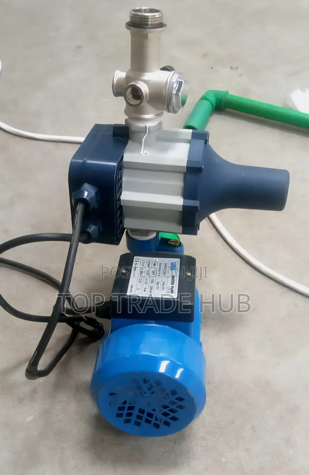 Usk Electric Booster Pump 0.75hp With Pressure Controller 1.1kw 10a