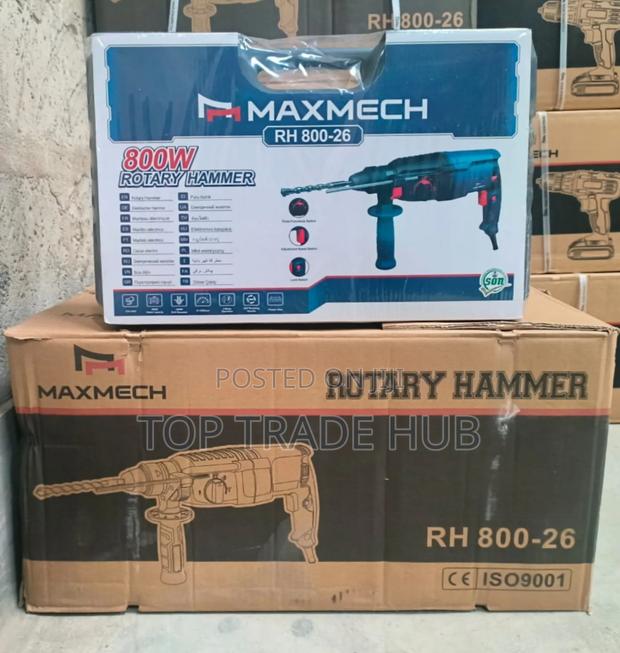 Maxmech 800w Electric Rotary Hammer 26mm