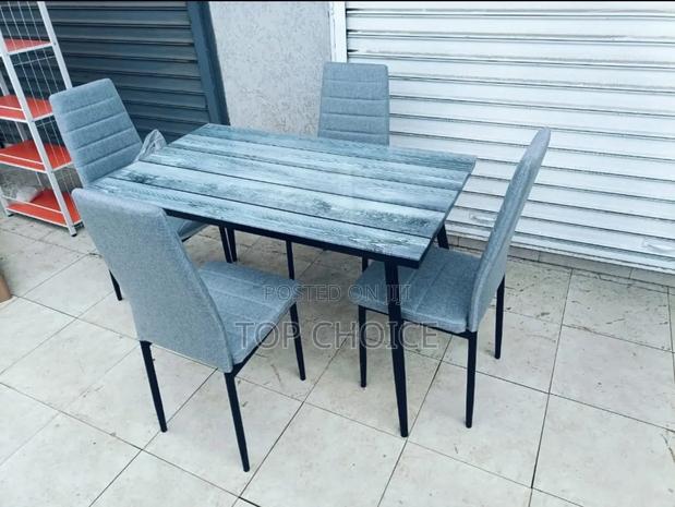 New Grey Dining Set - main view