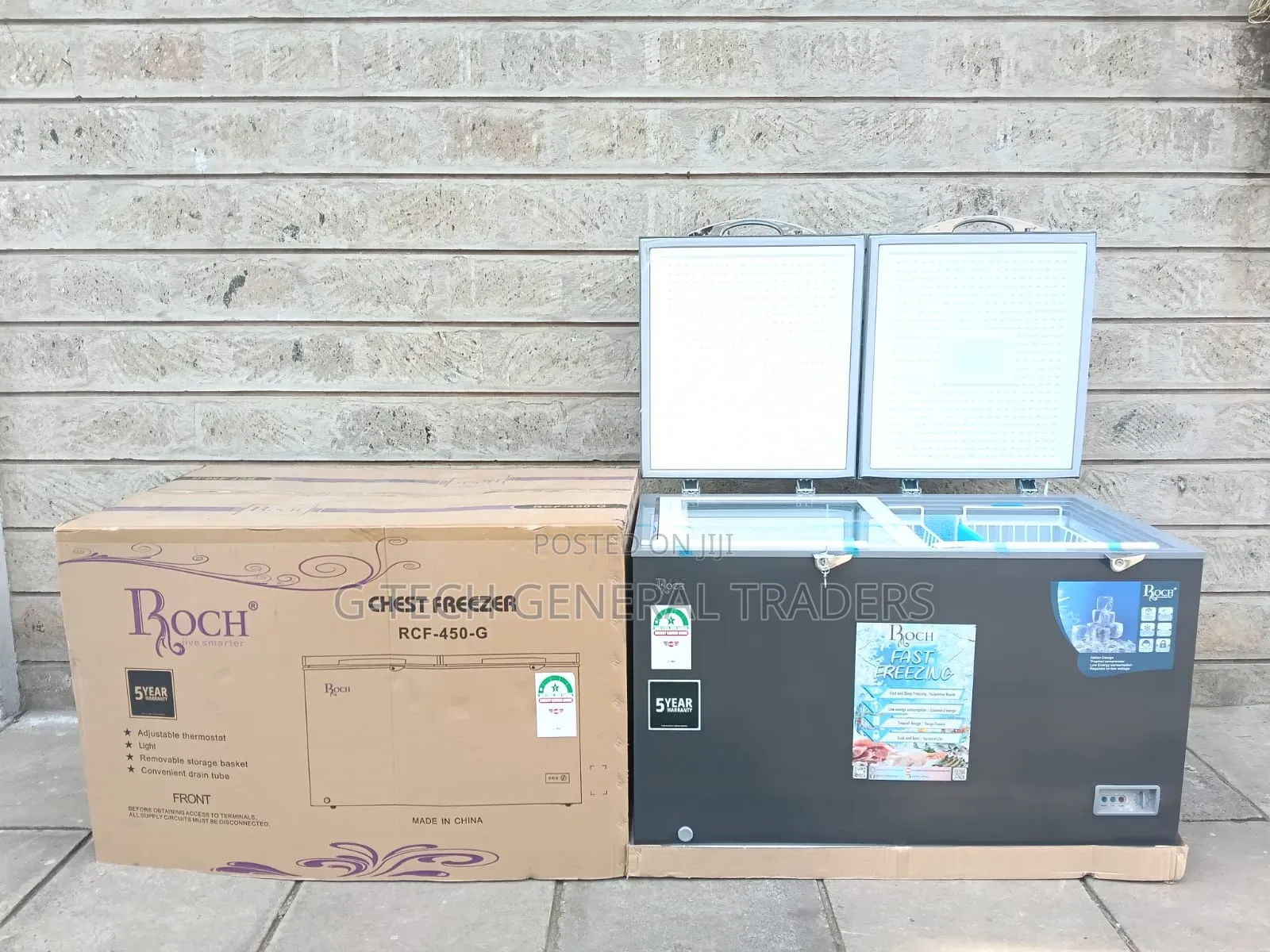 Roch Rcf-450-g Energy Saver 350l Chest Freezer