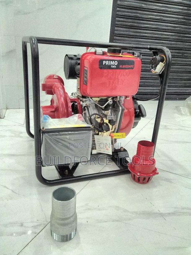 Primo Italy 3" 95m Head Keystart Water Pump - thumbnail 2