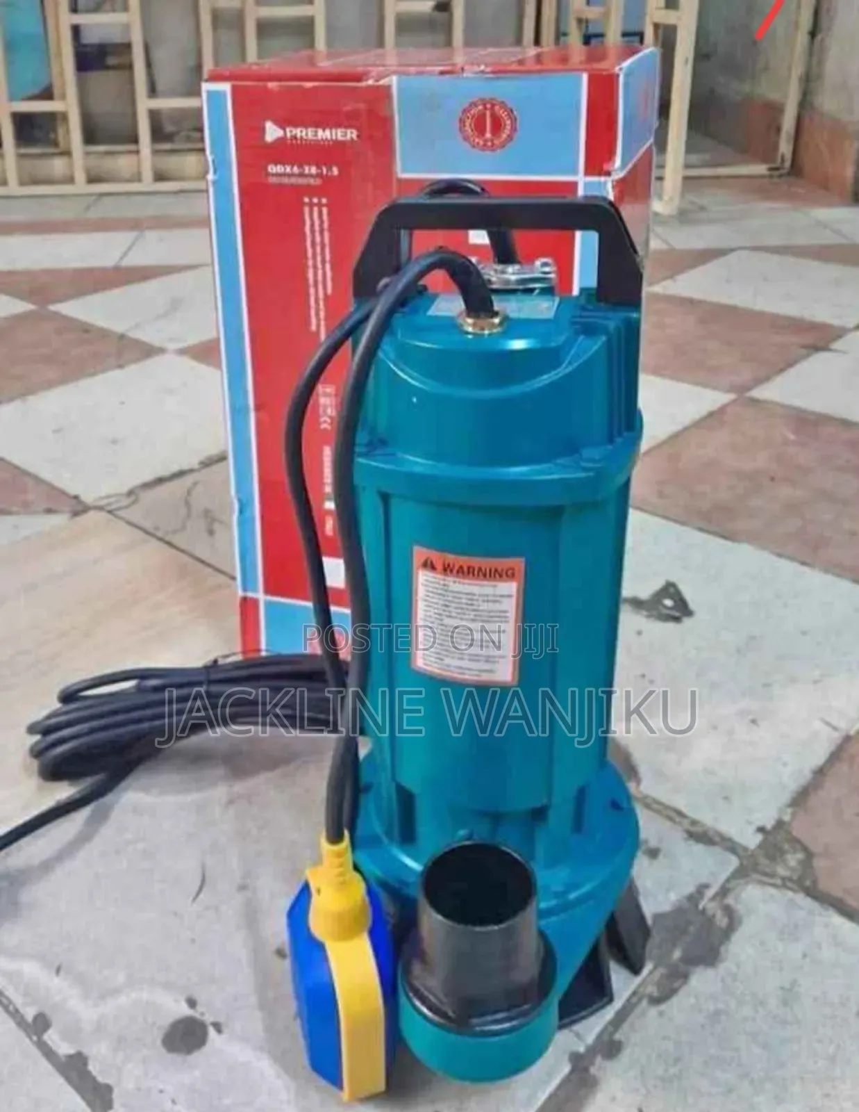 2hp Electric Submersible Water Pump 28m Max Head