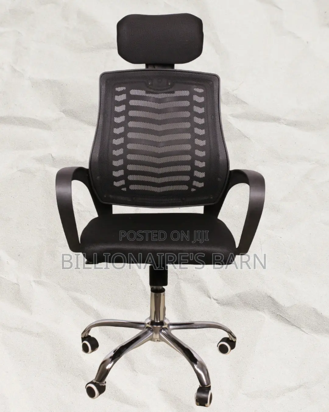 Secretarial_mesh_chair__adjustable_headrest_and_lumbar_support