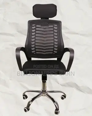 Secretarial_mesh_chair__adjustable_headrest_and_lumbar_support