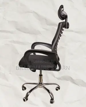 Secretarial_mesh_chair__adjustable_headrest_and_lumbar_support