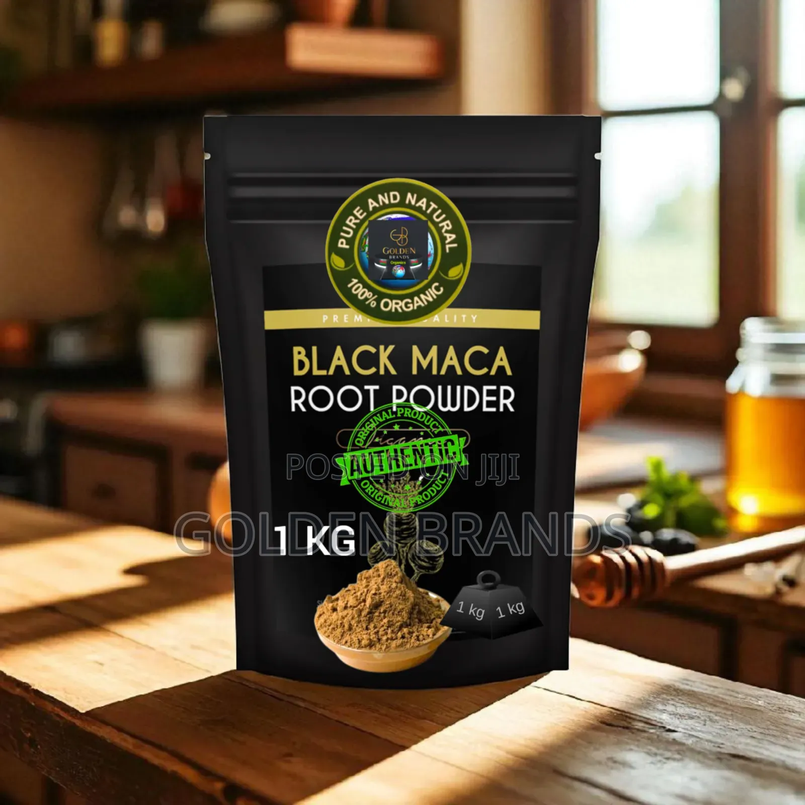 Organic Black Maca Powder 1kg