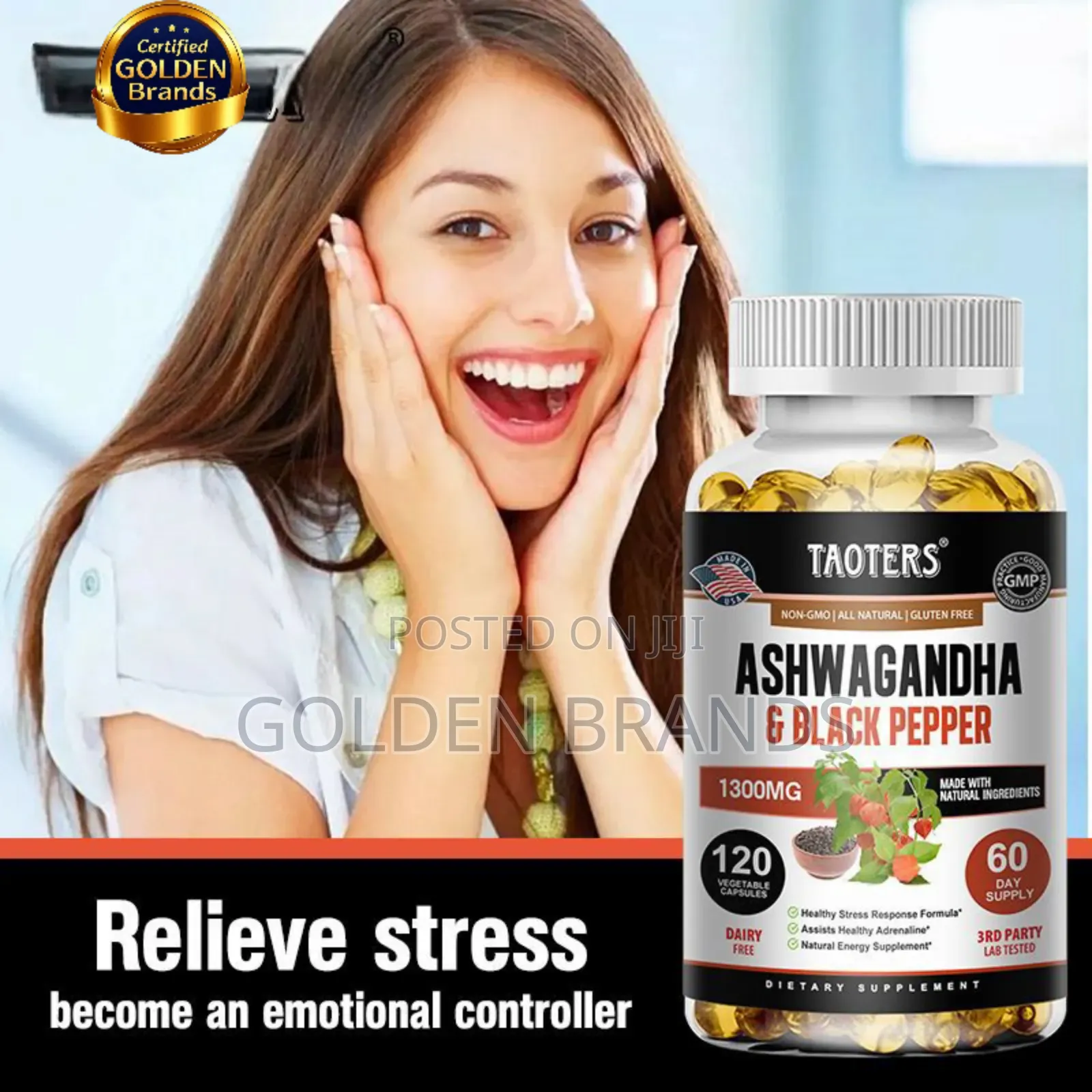 Relieve Stress, Boost Energy Balance Your Mood With Ashwagandha+