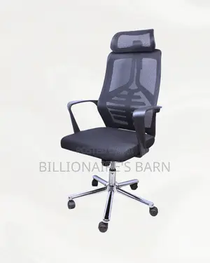 High_back_mesh_office_chair__headrest_lumbar_support
