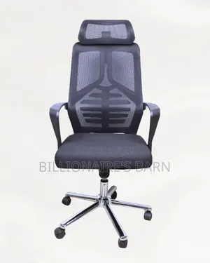 High_back_mesh_office_chair__headrest_lumbar_support