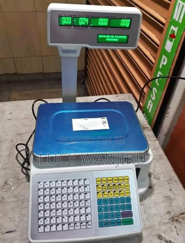 Barcode Machine Weighing Scale/ Barcode Weighing Scale - main view
