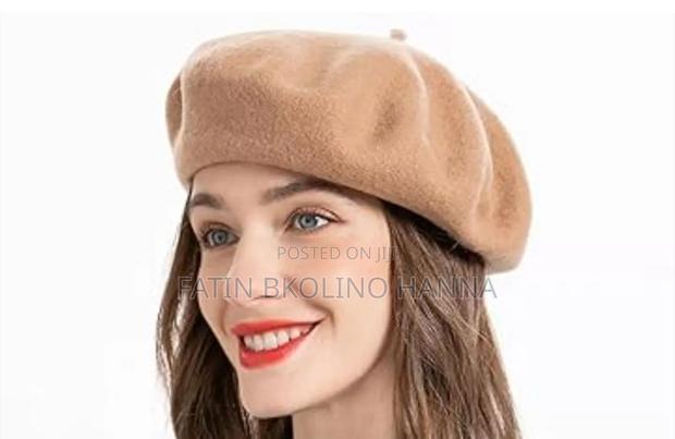 Nude Colors Beret Hats - thumbnail 2