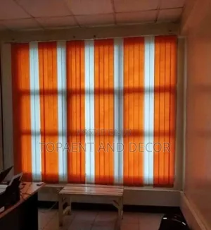 Elegant Fabric Vertical Blinds for Office Space