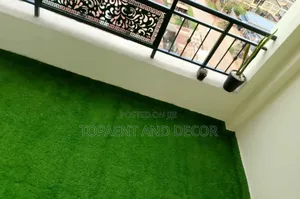 Decorative Green Grass Mats for Balconies