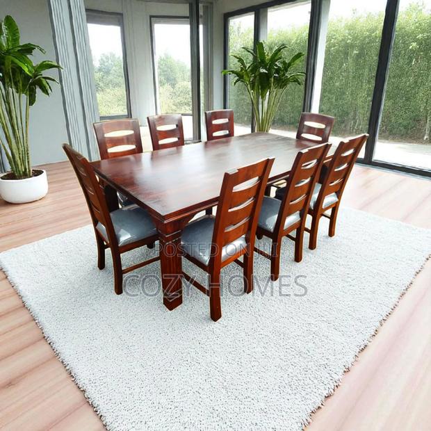Dining Set an Exquisite, Well Made 8 Seater Dining Set, All Wooden