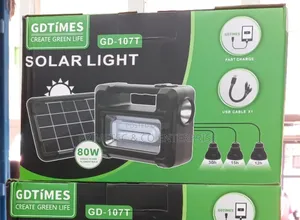 Gdtimes Solar Lighting Kit