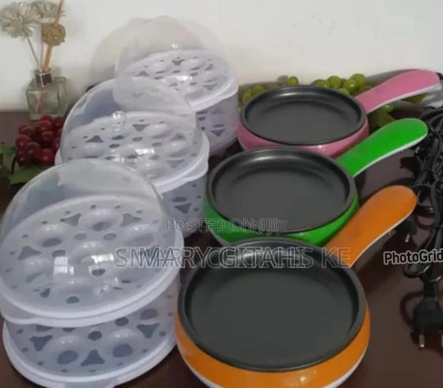 Electric 2in1 Multifunctional Magic Pot 2 Layer 14pc Egg Boiler