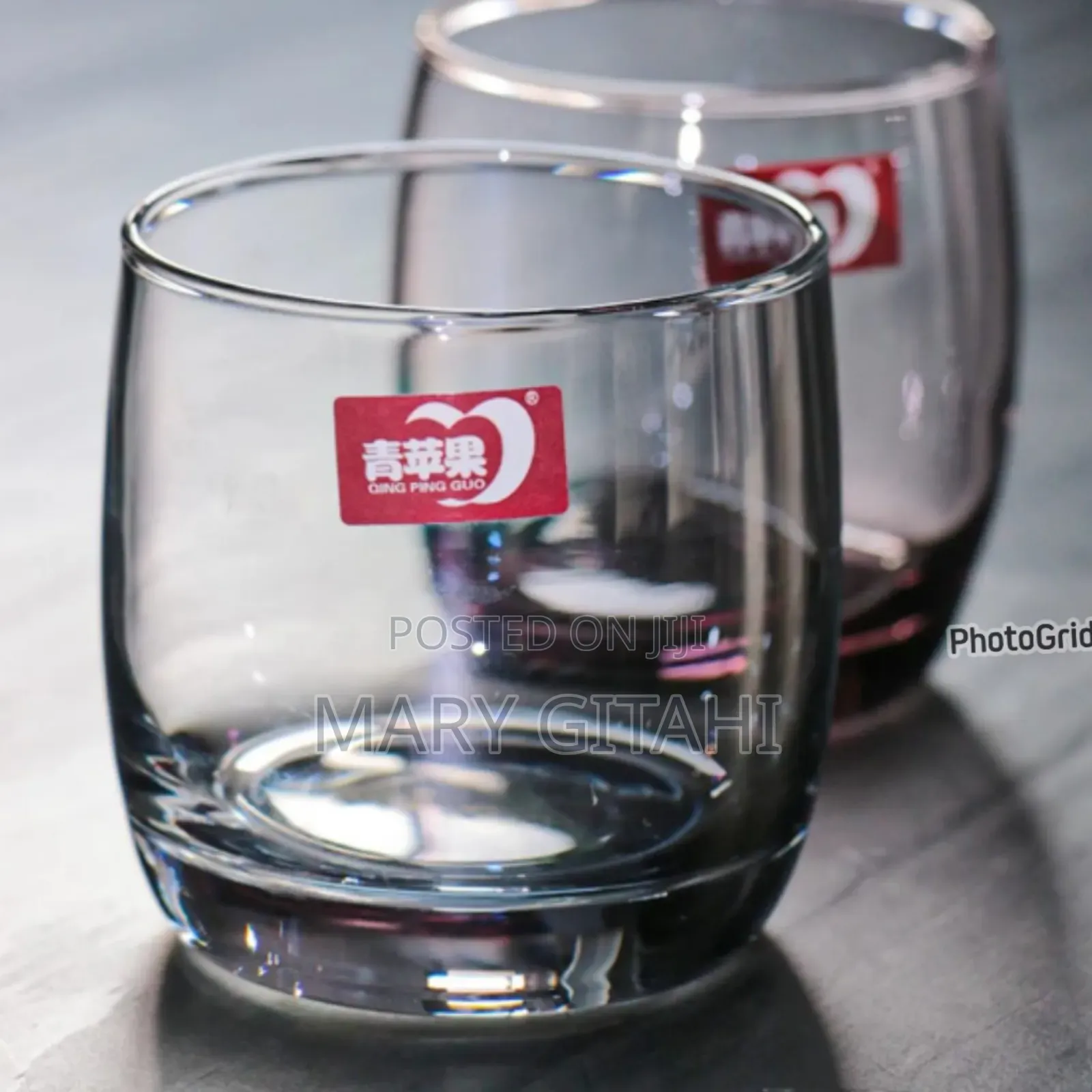 Concave Glasses*
Capacity: 300ml