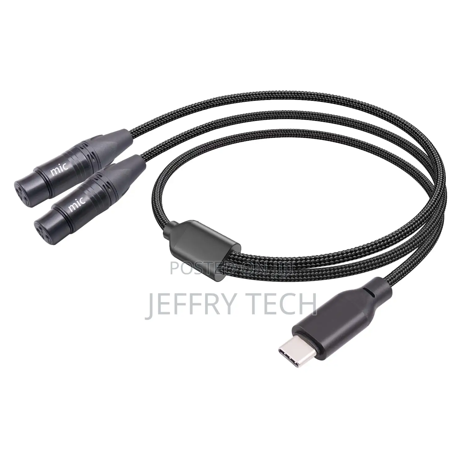 Female XLR to Usb C Cable,Usb C to Dual XLR Female Mic Cable,Dual Mic