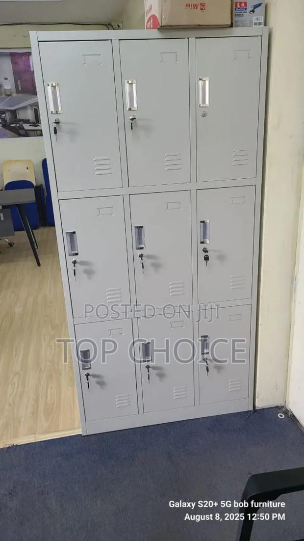 Sustainable 9locker Staff Cabinet - main view
