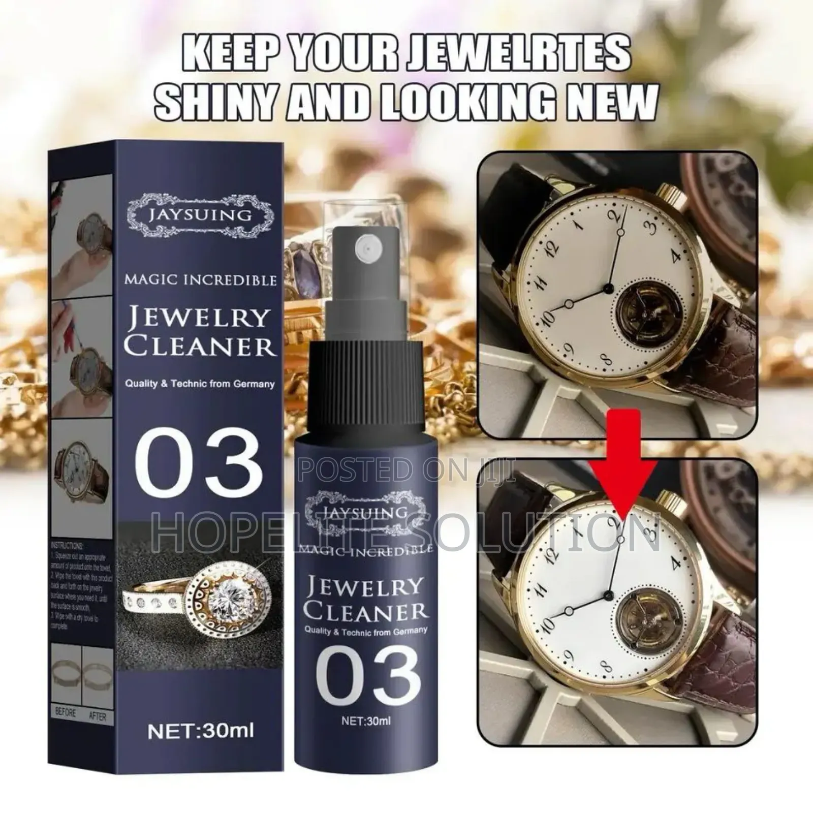 Jewelry Cleaner Available