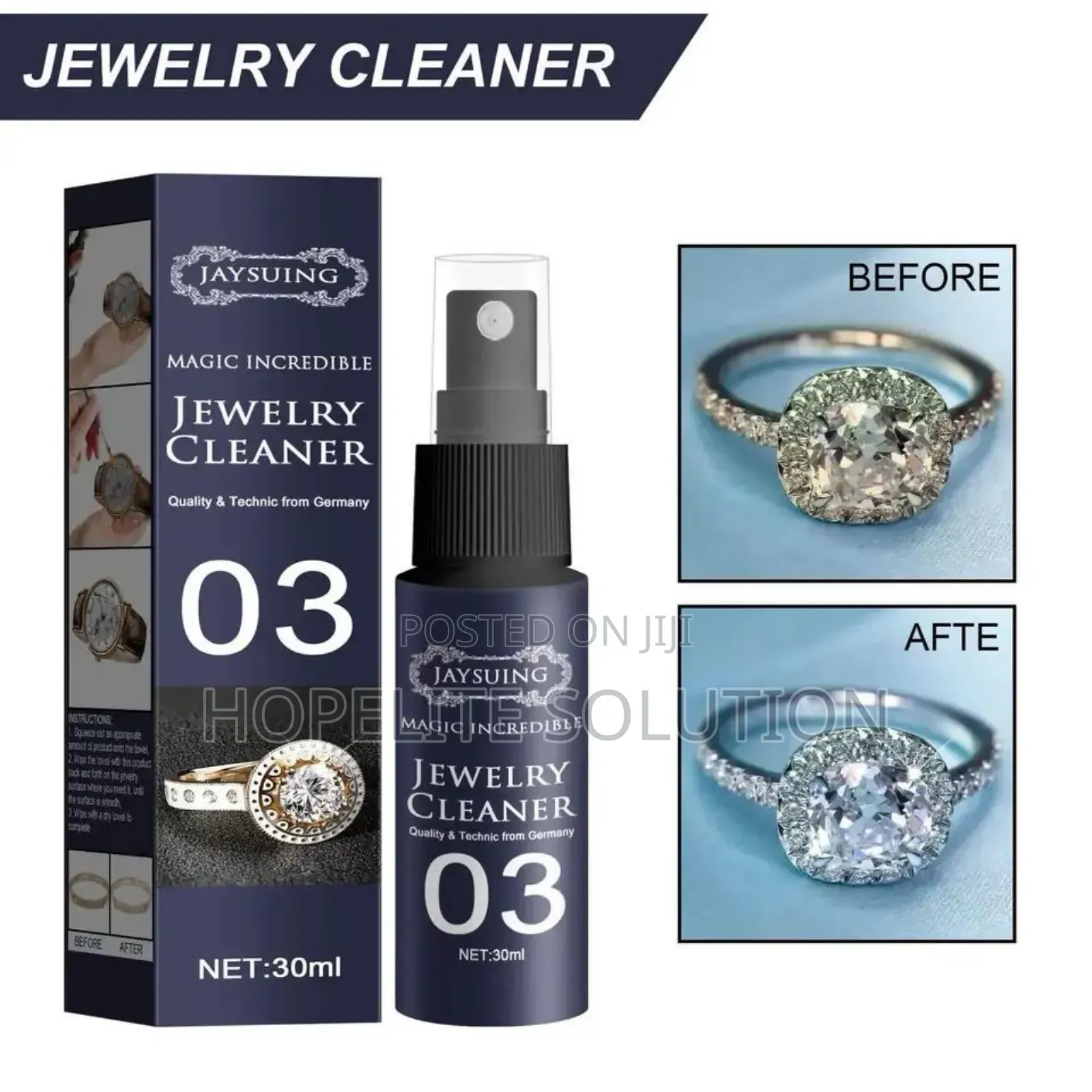Jewelry Cleaner Available