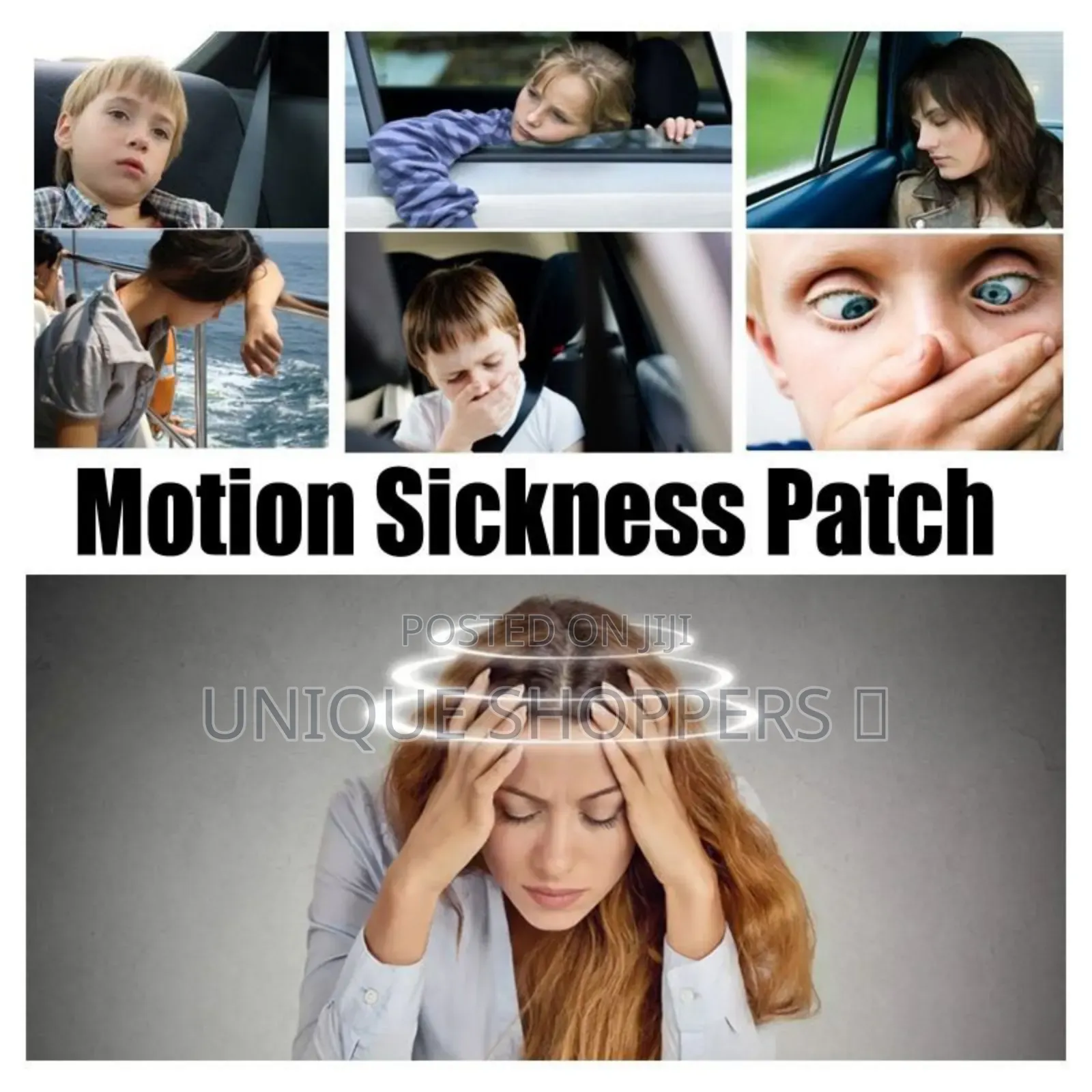 36pck Motion Sickness Patches To For Relief And Make Your Journey Easy