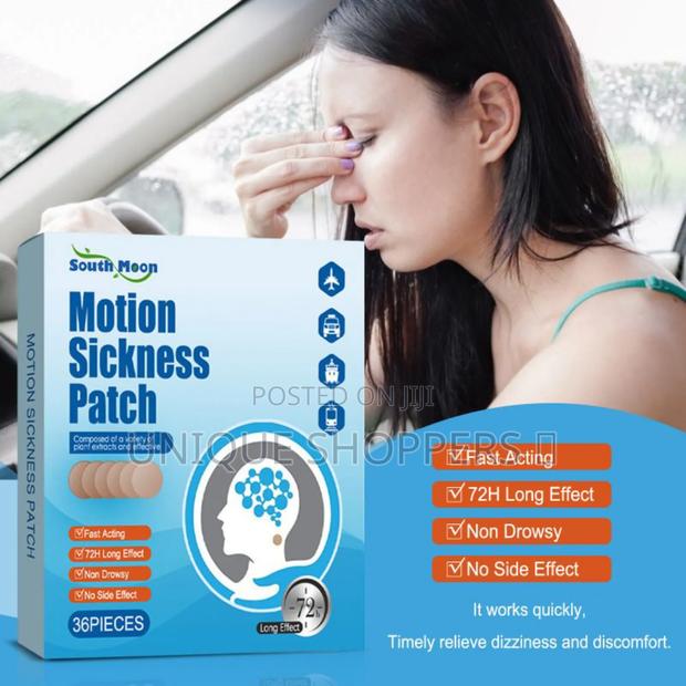 36pck Motion Sickness Patches To For Relief And Make Your Journey Easy